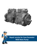 Repair service for Case Excavator 9020 Main Pump