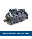 Case Excavator 9030 Main Pump Repair