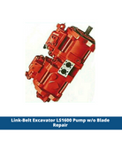 Link-Belt Excavator LS1600 Pump w/o Blade Repair