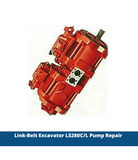 Link-Belt Excavator LS280C/L Pump Repair