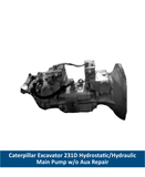 Caterpillar Excavator 231D Hydrostatic/Hydraulic Main Pump w/o Aux Repair