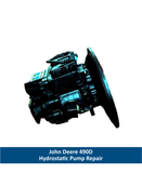 John Deere 490D Hydrostatic Pump Repair