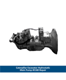 Caterpillar Excavator Hydrostatic Main Pump #E180 Repair