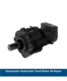 Dynapower Hydrostatic Fixed Motor 48 Repair