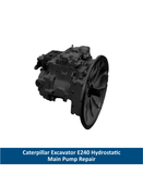 Caterpillar Excavator E240 Hydrostatic Main Pump Repair