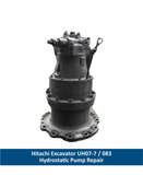 Hitachi Excavator UH07-7 / 083 Hydrostatic Pump Repair