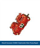Hitachi Excavator EX300-3 Hydrostatic Main Pump Repair