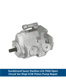Sundstrand Sauer Danfoss L23-7026 Open Circuit Var Displ CCW Piston Pump Repair