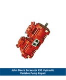 John Deere Excavator 490 Hydraulic Variable Pump Repair