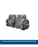 Daewoo Excavator S130-5 Hydrostatic Main Pump